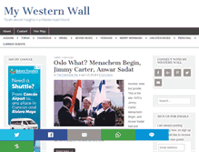 Tablet Screenshot of mywesternwall.net